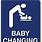 Baby Changing Sign
