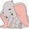 Baby Dumbo Clip Art