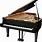 Baby Grand Piano PNG