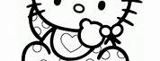 Baby Hello Kitty Coloring