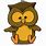 Baby Owl Cartoon