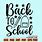 Back to School SVG Free