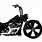 Bagger Motorcycle Clip Art