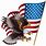 Bald Eagle American Flag Clip Art