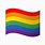 Bandera LGBT Emoji