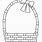 Basket Coloring Pages Printable
