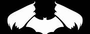 Batman Black and White Silhouette