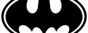 Batman Logo Clip Art Black and White