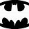 Batman Sign SVG