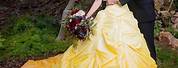 Beauty and the Beast Inspired Wedding Gown