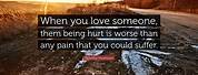 Being Hurt in Relationship Quotes