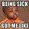 Being Sick Funny Quotes