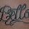 Bella Name Tattoo