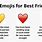 Best Friend Heart Emoji