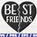 Best Friend Heart SVG