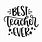Best Teacher SVG Free