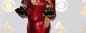 Beyonce Knowles Red Dress