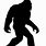 Bigfoot Silhouette Wood Cut Out Patterns