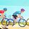 Bike Race Cartoon