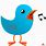 Bird Tweeting Cartoon