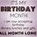 Birthday Month Funny Quotes