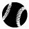 Black Baseball Clip Art