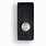 Black Doorbell Button