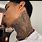Black Guy Neck Tattoo