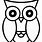 Black Owl Clip Art