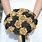 Black and Gold Wedding Flowers