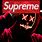 Black and Red Supreme Wallpaper