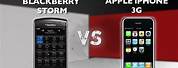 BlackBerry Storm vs iPhone