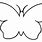 Blank Butterfly Clip Art