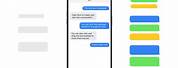 Blank Text Message Template