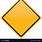 Blank Yellow Caution Sign