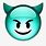 Blue Devil Emoji