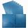 Blue Plastic Folder