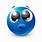 Blue Pleading Emoji