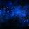 Blue Star Galaxy Background