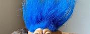 Blue Troll Doll