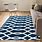 Blue and White Area Rugs
