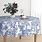 Blue and White Tablecloth