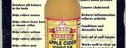 Bragg's Apple Cider Vinegar Health Benefits