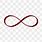 Brown Infinity Symbol