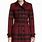 Burberry Plaid Trench Coat
