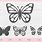 Butterfly DXF Files Free