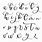 Calligraphy Alphabet A