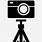 Camera Tripod Logo