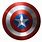 Captain America Face Logo