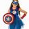 Captain America Girl Costume